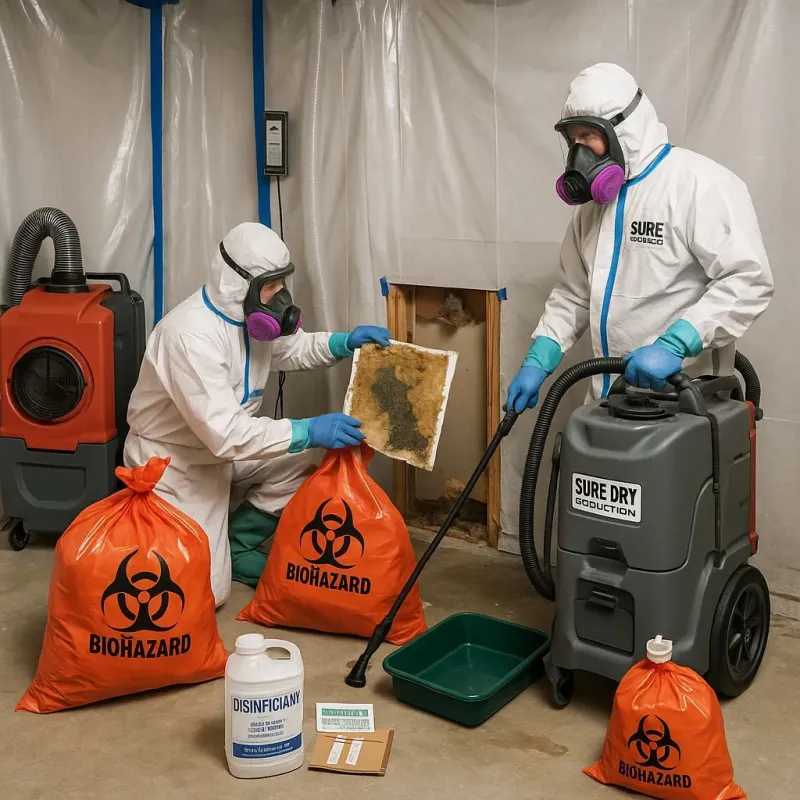 Contaminated Water Handling Protocols process in Roselle, IL