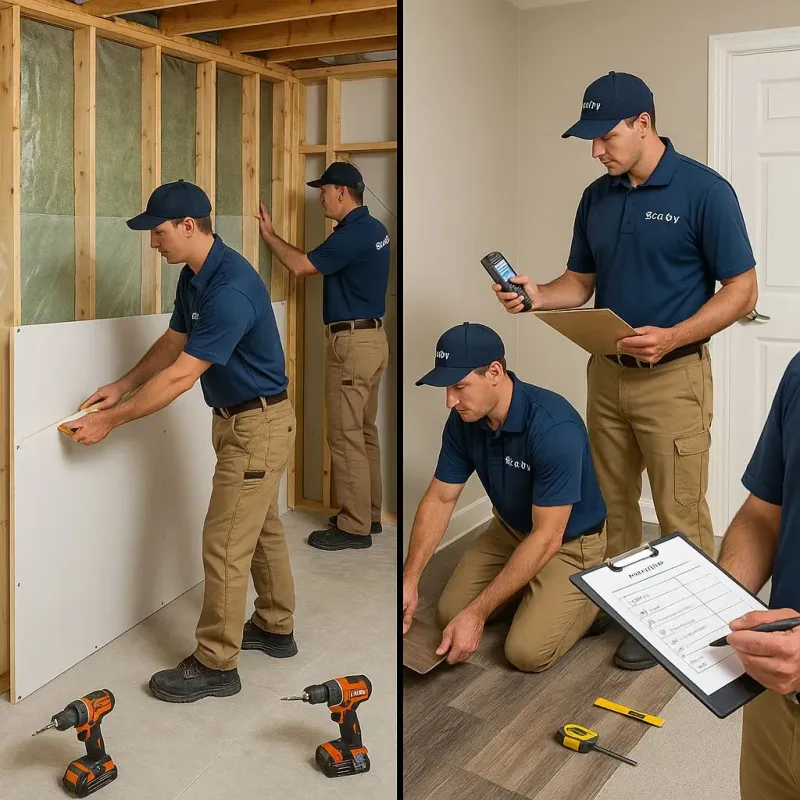 Repairs and Reconstruction process in Roselle, IL