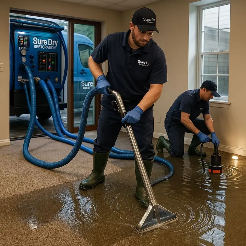 Water Extraction and Removal process in Roselle, IL